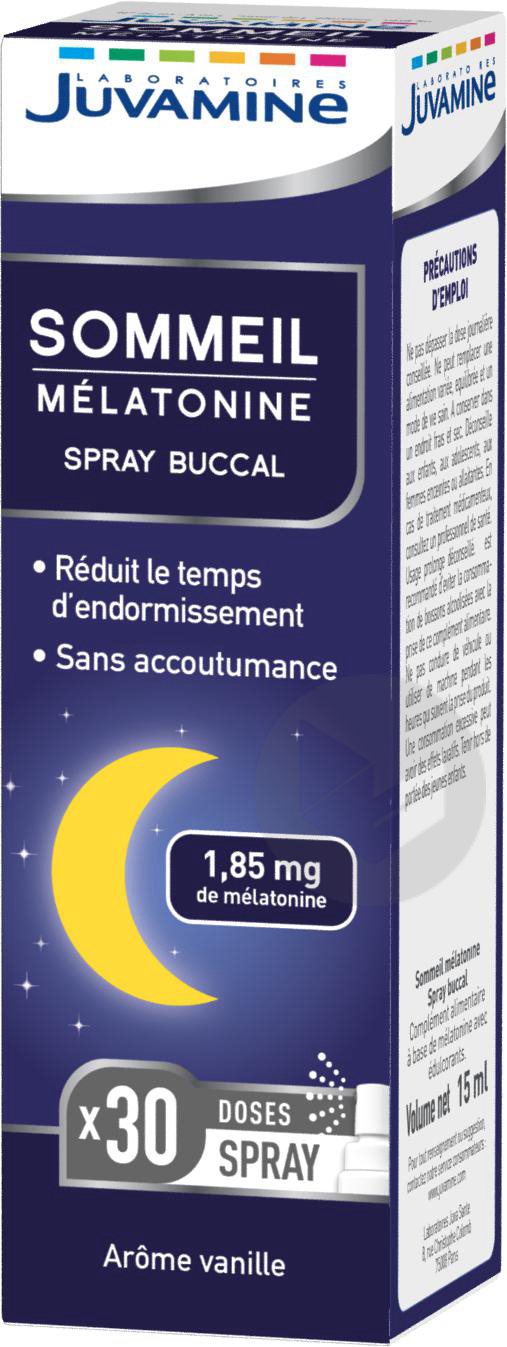 Sommeil melatonine spray buccal 15 ml