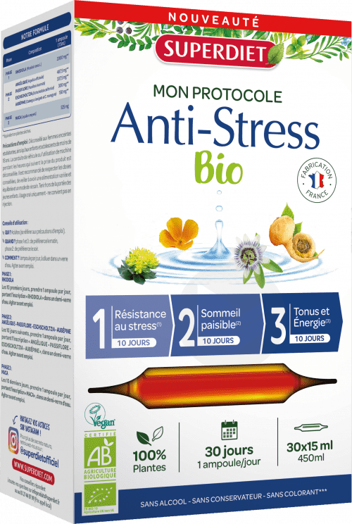 Protocole Anti-Stress 30 Ampoules