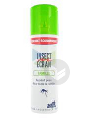 INSECT ECRAN FAMILLE Lot répulsif peau Spray/200ml