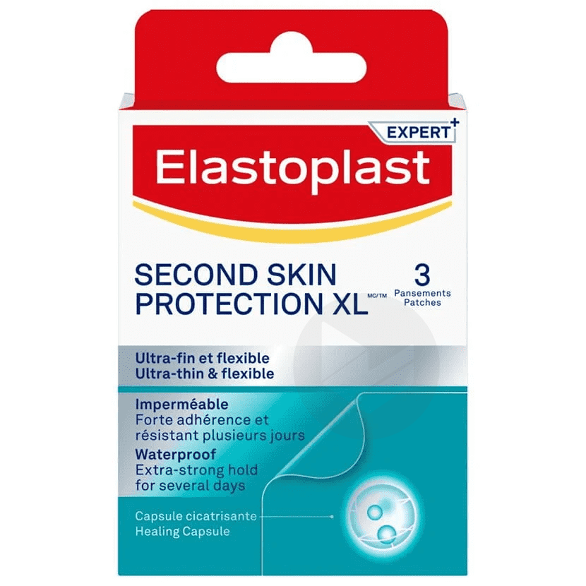 Pansements hydrocolloïdes Second Skin Protection XL x3