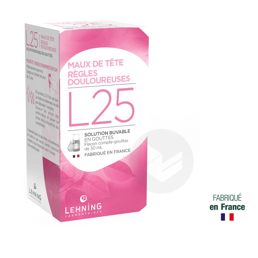 L25 S buv en gouttes Fl/30ml