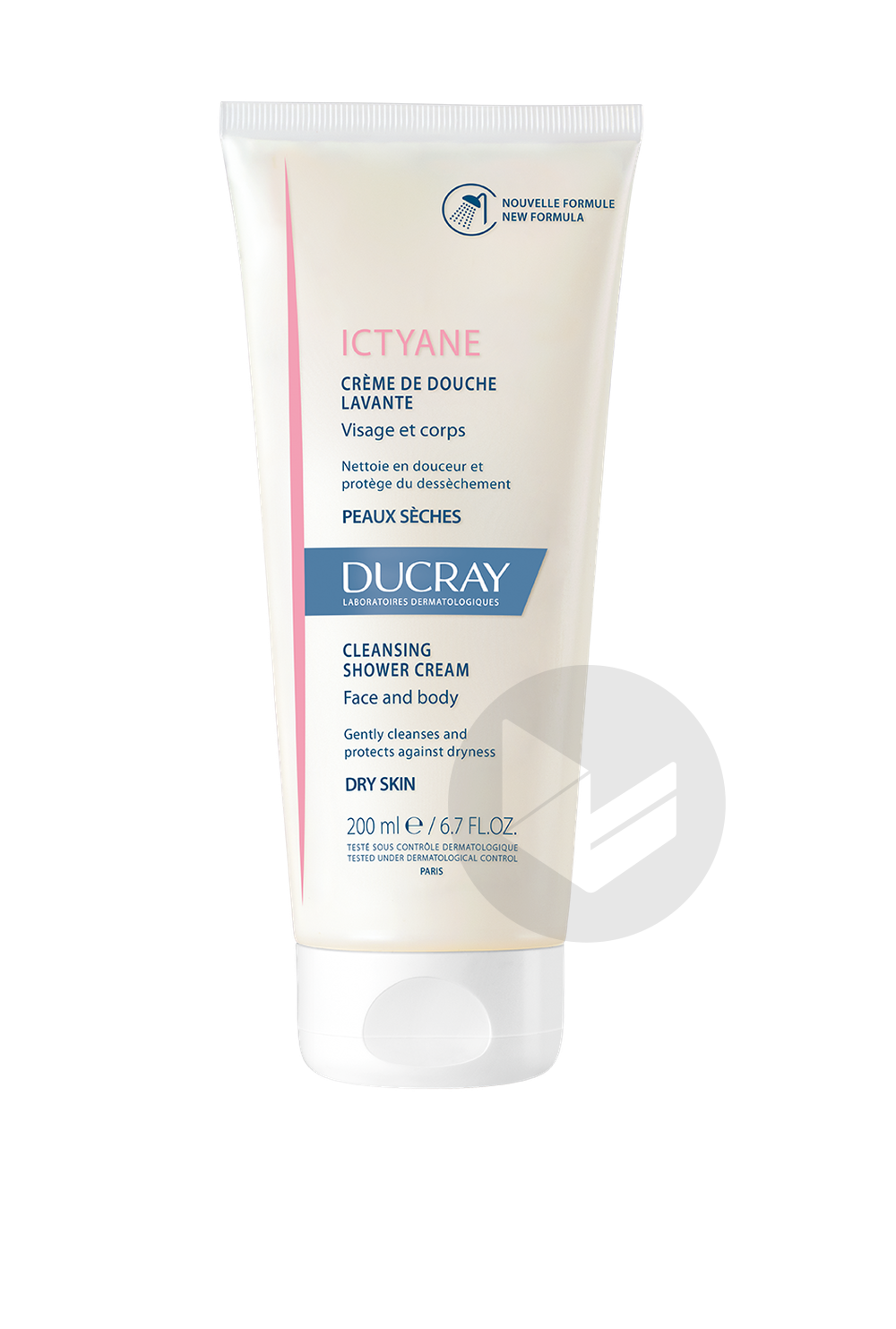 ICTYANE Crème de douche lavante
