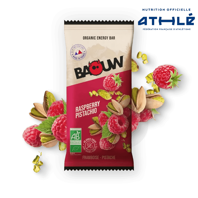 Barres Énergétiques Framboise Pistache 50g