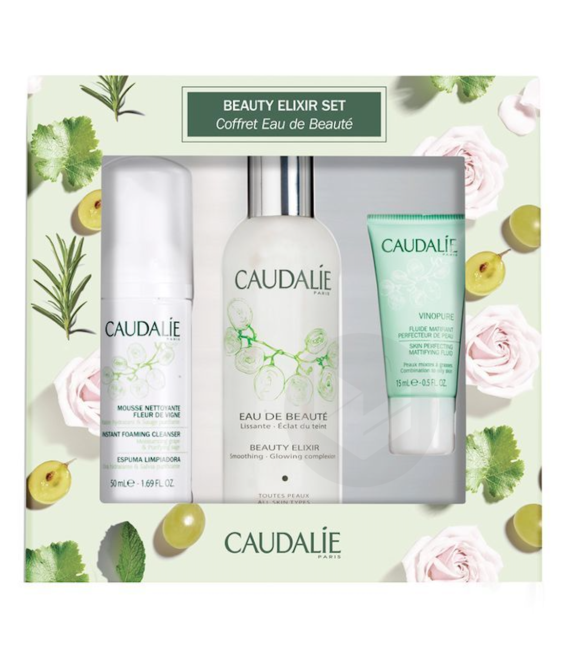 Coffret Eau de Beauté le trio soin éclat visage