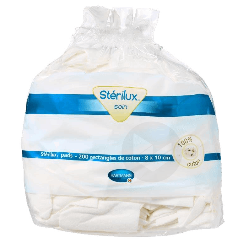 Sterilux Pads x200