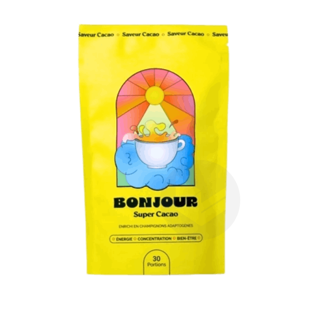 Boisson Adaptogène Saveur Cacao 180g 