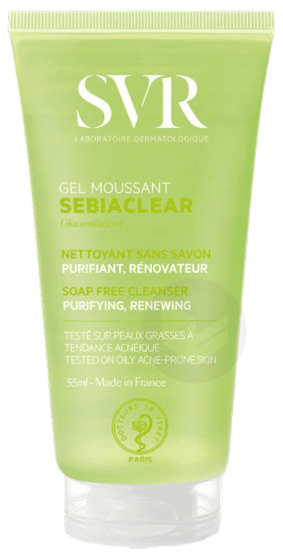 SEBIACLEAR Gel Moussant 55ml