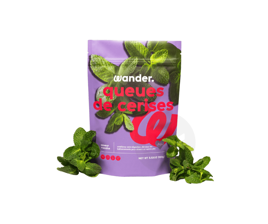 Queues De Cerises Menthe 100g