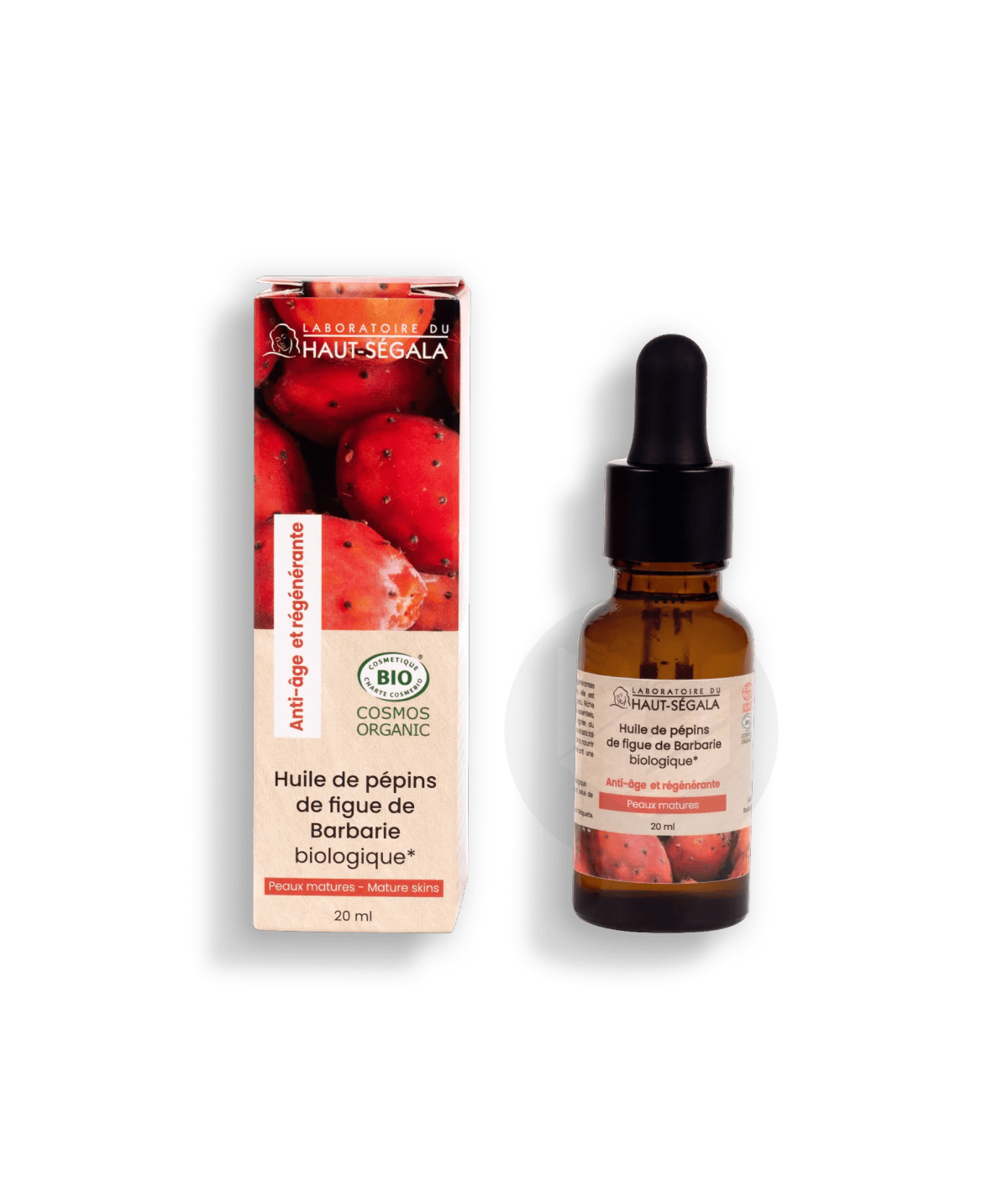 Huile de fleurs de figuier de Barbarie certifiée BIO 50ml