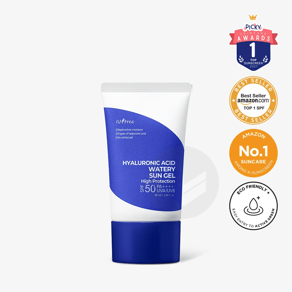 Gel Solaire Aqueux à l'Acide Hyaluronique 50ml