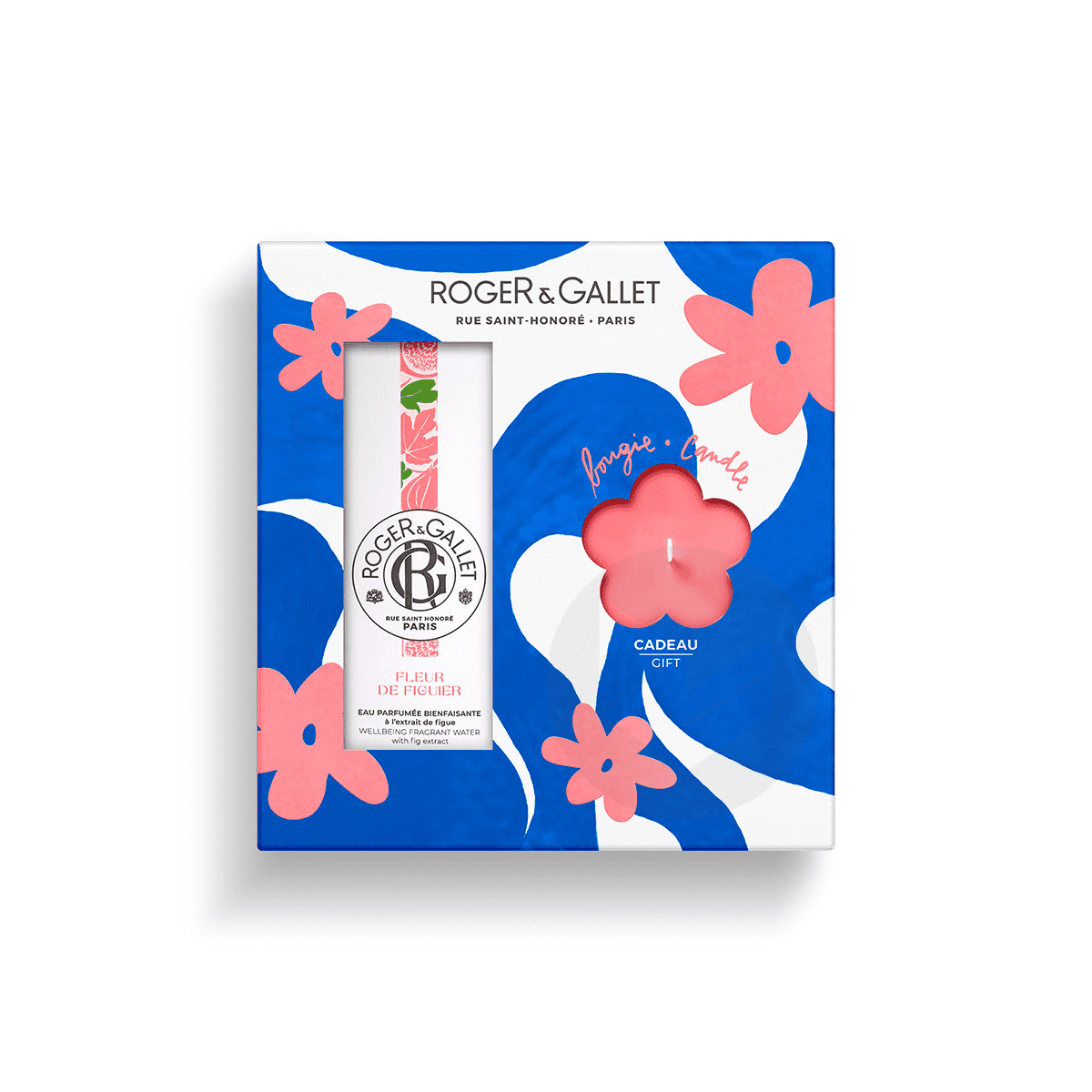 Coffret Eau Parfumée 100ml + Bougie 100 ml Fleur de Figuier