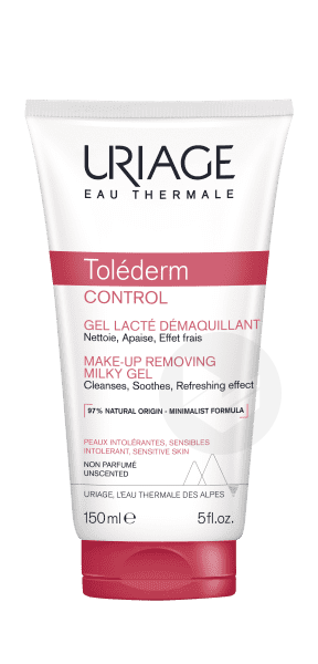 Tolederm Control Gel Lacté Démaquillant 150ml