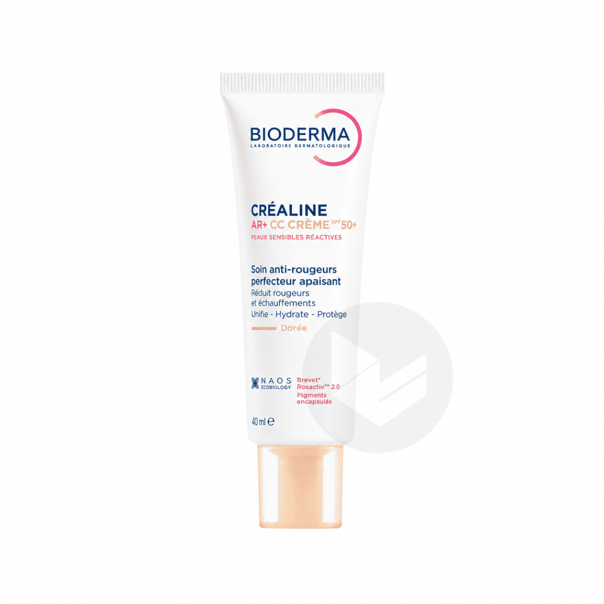 Créaline AR+ CC Crème SPF50+ Dorée 40ml