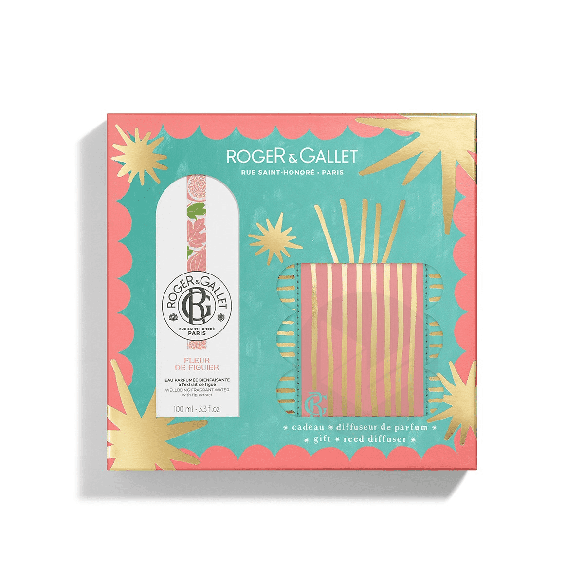 Fleur de Figuier Eau Parfumée Bienfaisante 100 ml + Diffuseur de Parfum Offert