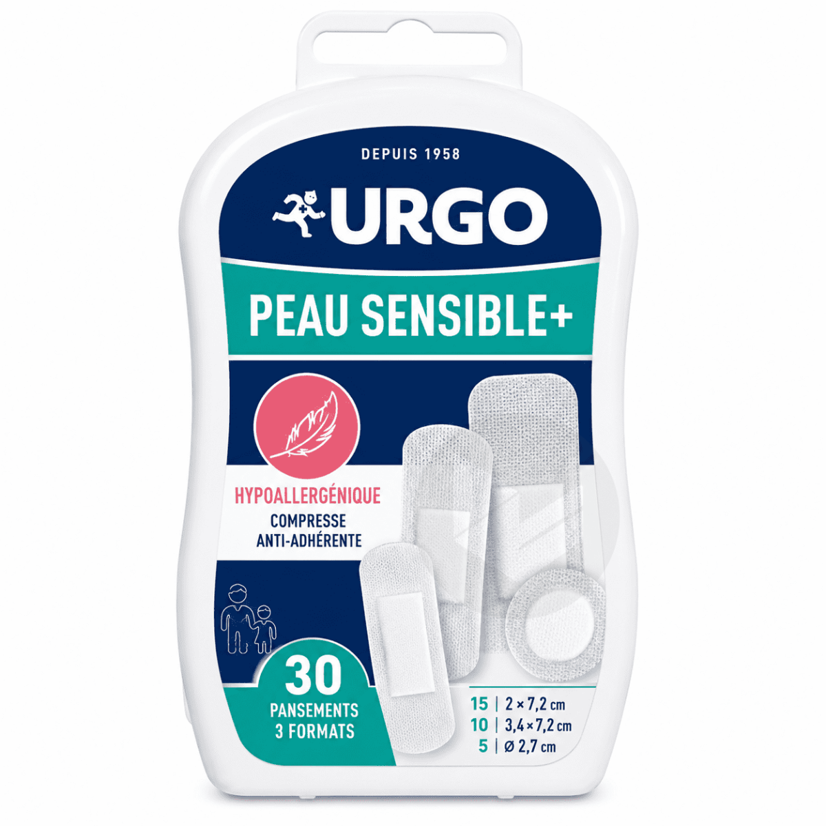 Peau Sensible+ 30 pansements