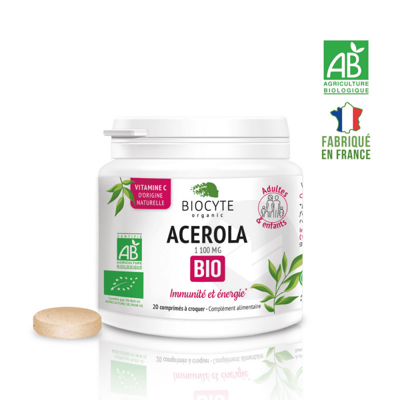 Acerola Bio 20 comprimés