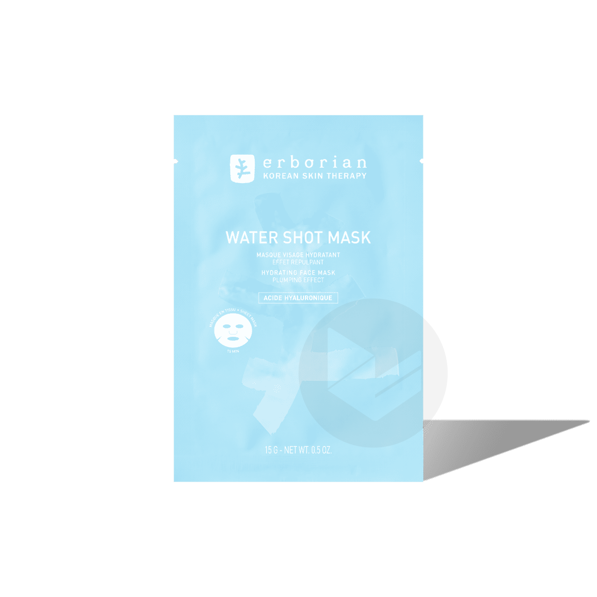 Water Shot Mask masque visage hydratant à l'acide hyaluronique 15g