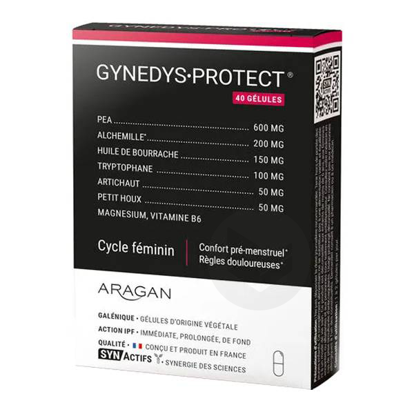 Gynedys Protect Cycle féminin 40 gélules
