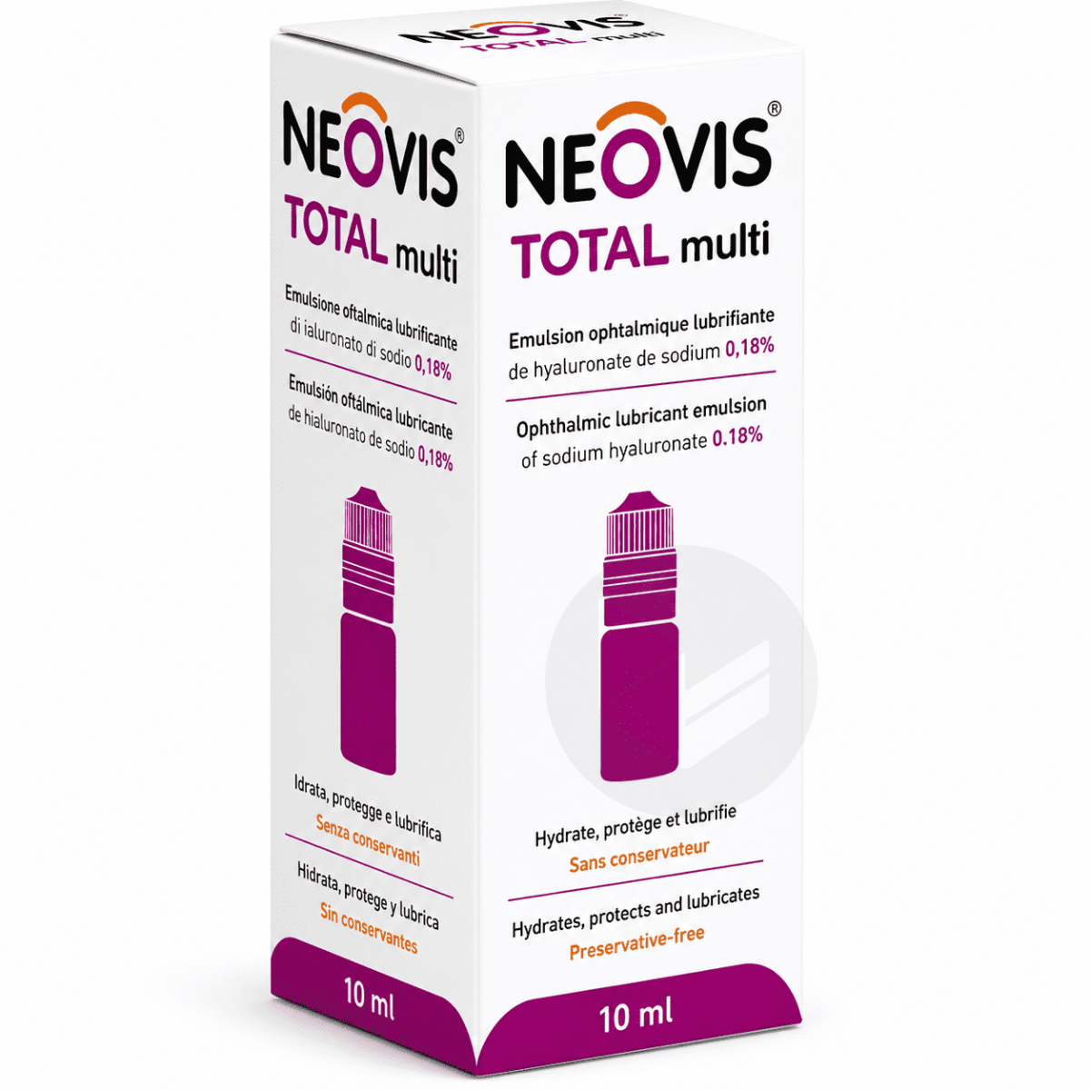 Neovis Total Émulsion Ophtalmique Lubrifiante 10ml
