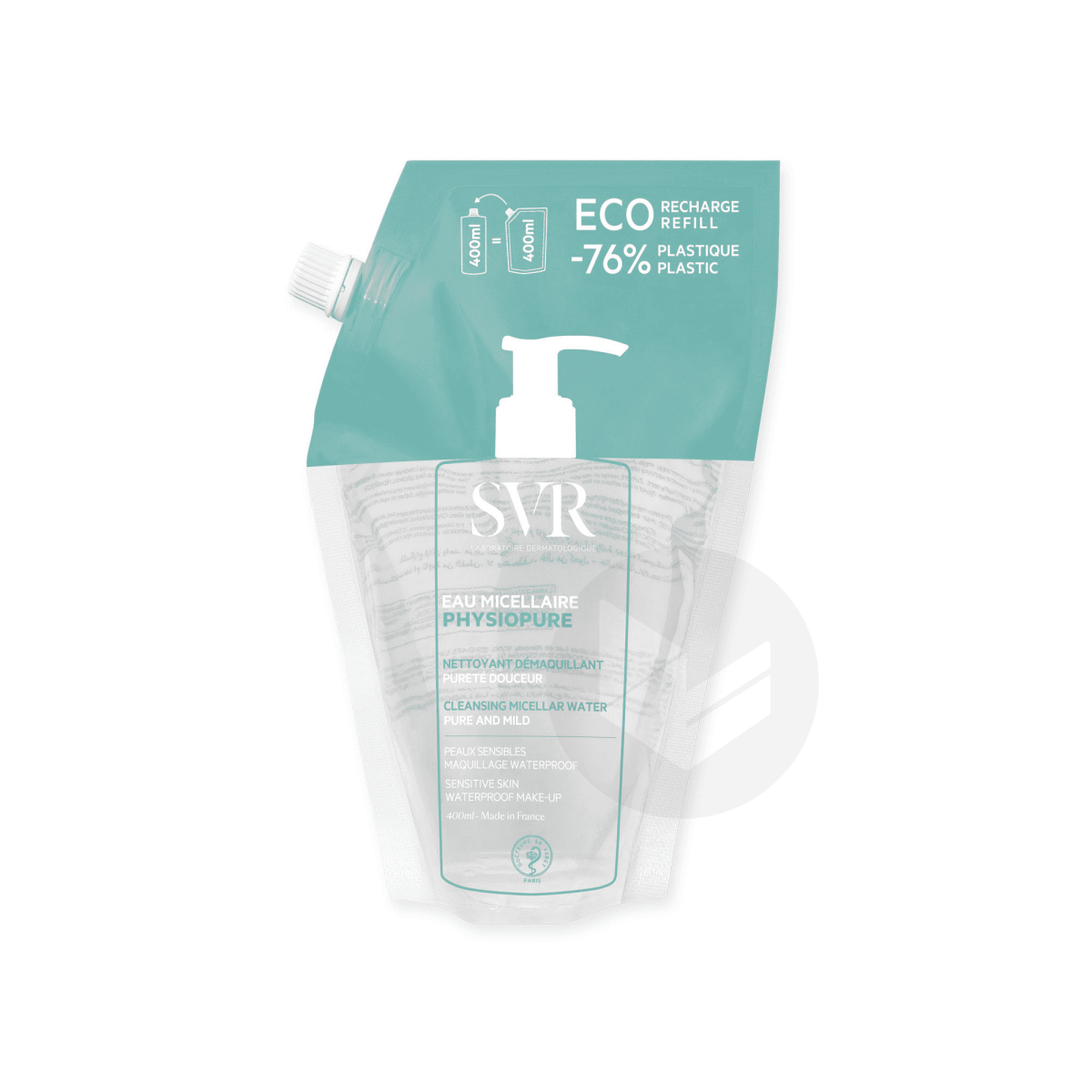 PHYSIOPURE Eco Recharge Eau Micellaire 400ml