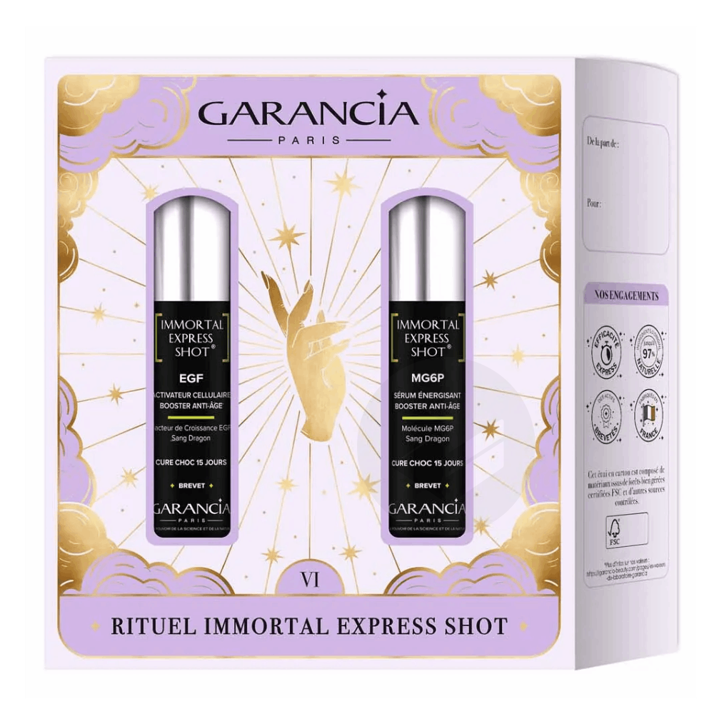 Coffret Rituel Anti-Âge Immortal Express Shot