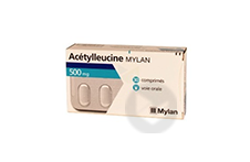 ACETYLLEUCINE MYLAN 500 mg Comprimé (Plaquette de 30)