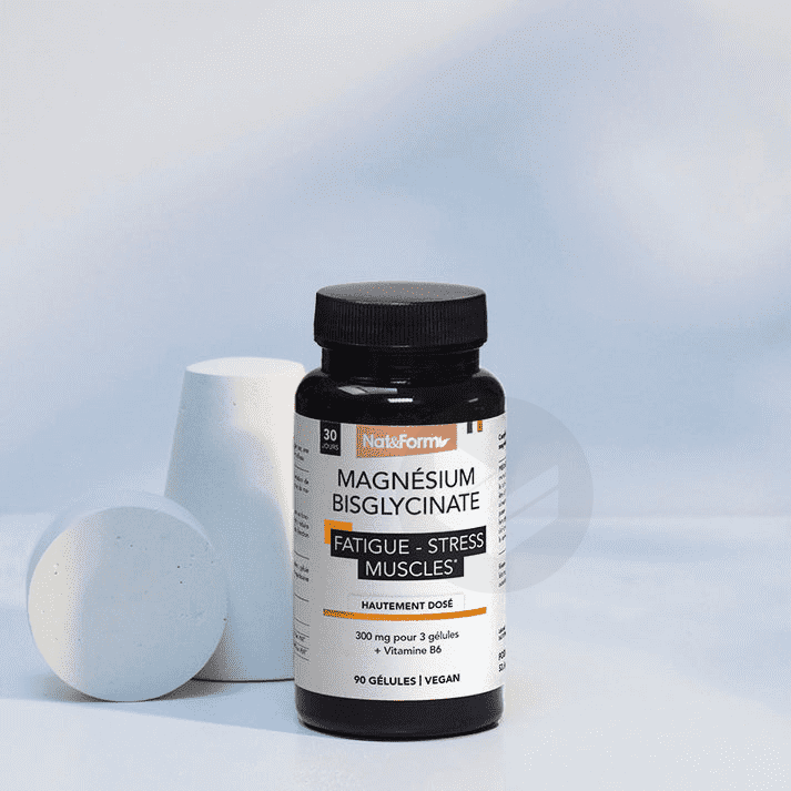 Bisglycinate de magnésium en gélules x90