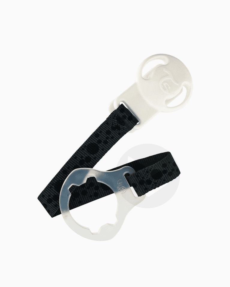 Pacifier Clip 0 mois+ / Noir