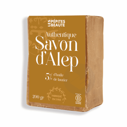 Savon d'alep 5%  200g