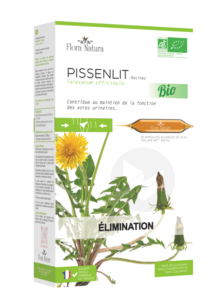 Pissenlit Racine Bio 20 ampoules