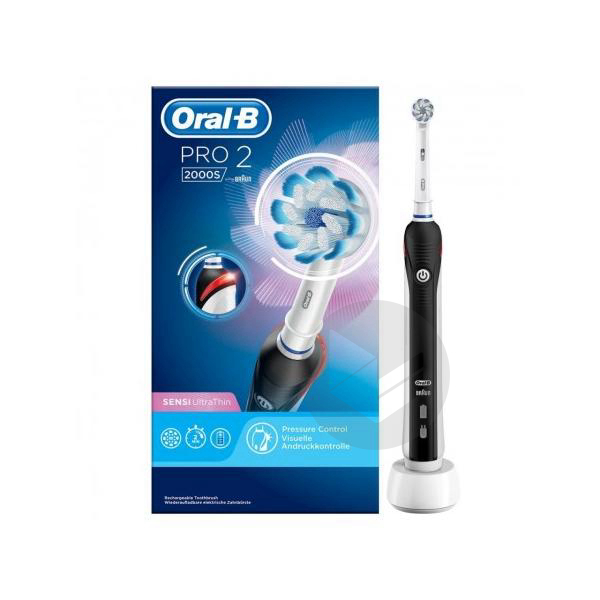ORAL B PROFESSIONAL CARE 2000 Brosse dents électrique sensi ultra thin black