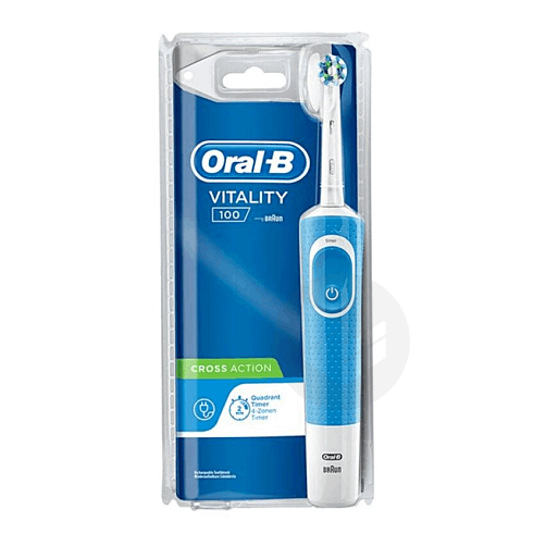 Brosse à dents électrique Vitality Cross Bleu