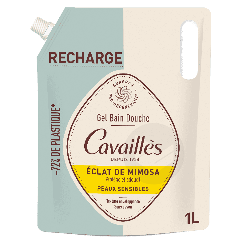 Recharge Gel Bain Douche Eclat de Mimosa 1l
