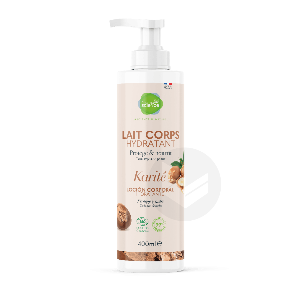 LAIT CORPS HYDRATANT KARITÉ BIO 400ml