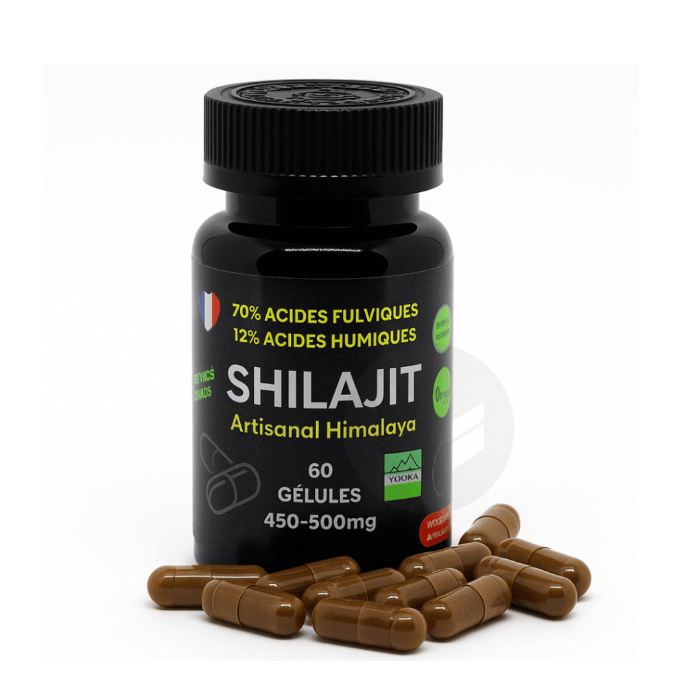 Gélules de Shilajit naturel x60