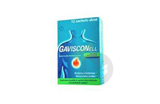 GAVISCONELL Suspension buvable sachet-dose menthe sans sucre (12 sachets de 10ml)