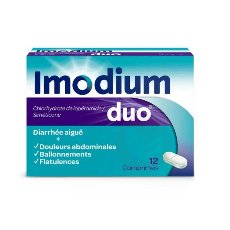 IMODIUMDUO, 12 comprimés