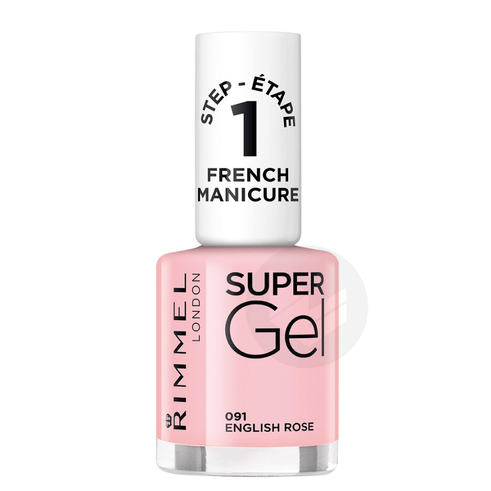 Super Gel French Manicure 091  English Rose