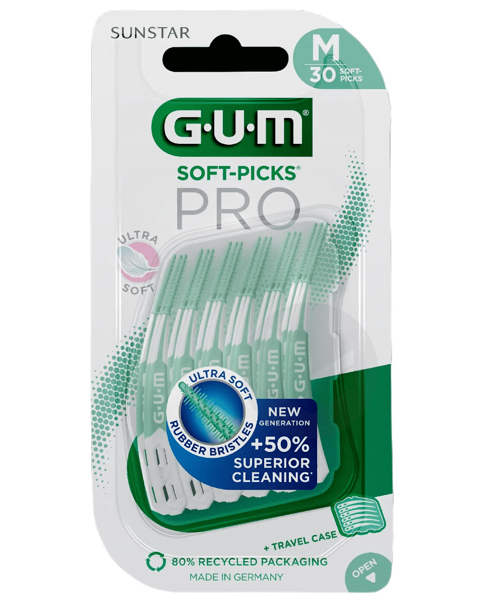 Soft-Picks Pro 30 Unités Taille : M