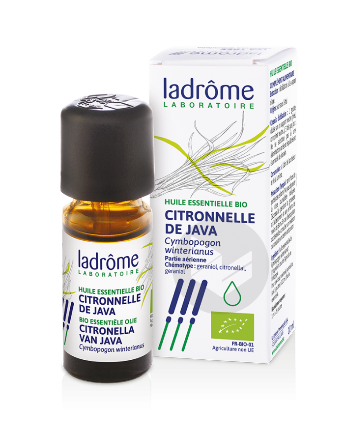 Huile essentielle bio Citronnelle de java