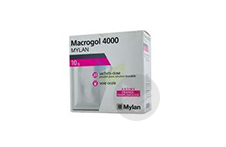 MACROGOL 4000 MYLAN 10 g Poudre pour solution buvable en sachet-dose (Boîte de 20)