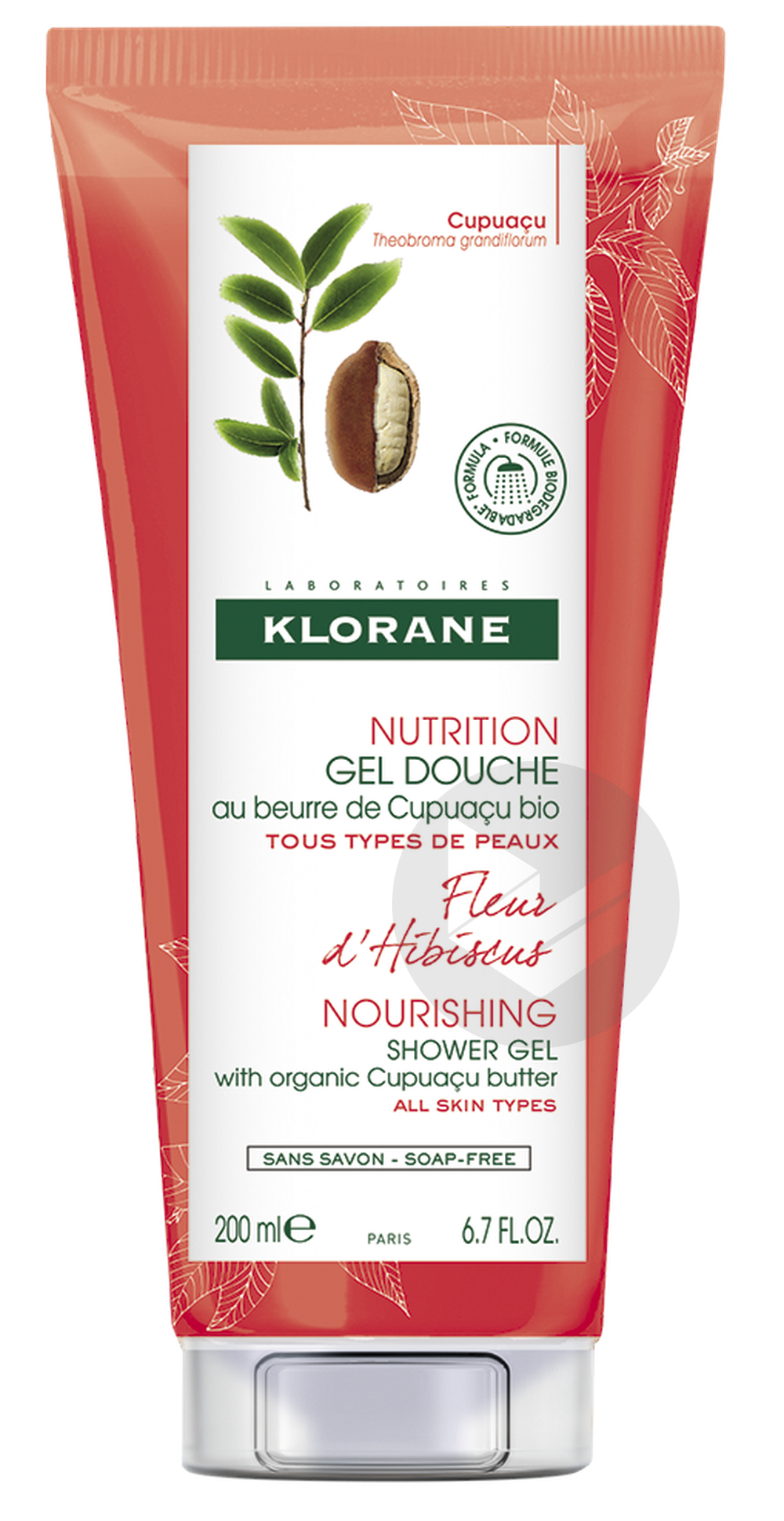 Gel douche Fleur d'Hibiscus 200 ml