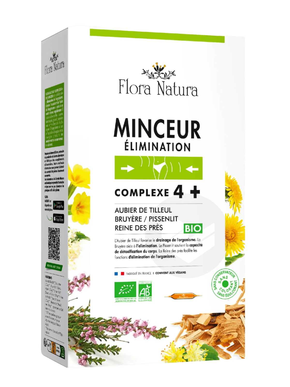 Complexe 4+ Minceur Élimination BIO 20 Ampoule