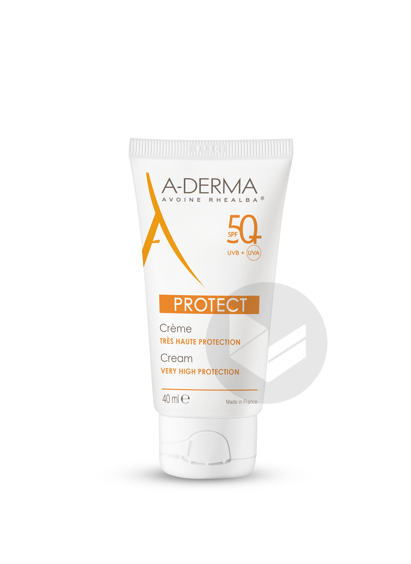Crème SPF 50+ Peaux fragiles au soleil Visage 40ml