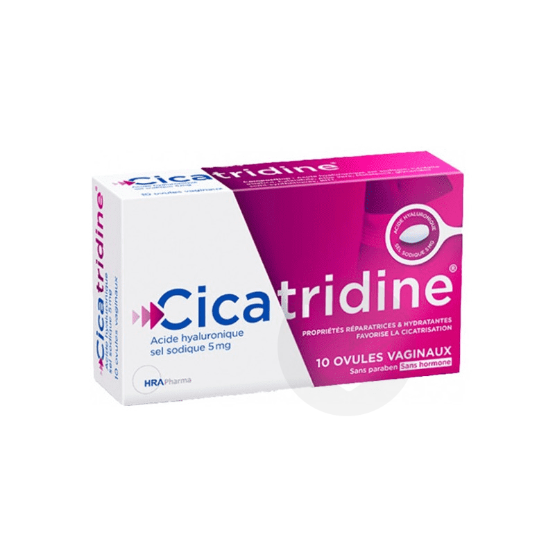 Cicatridine Plus 10 Ovules Vaginaux