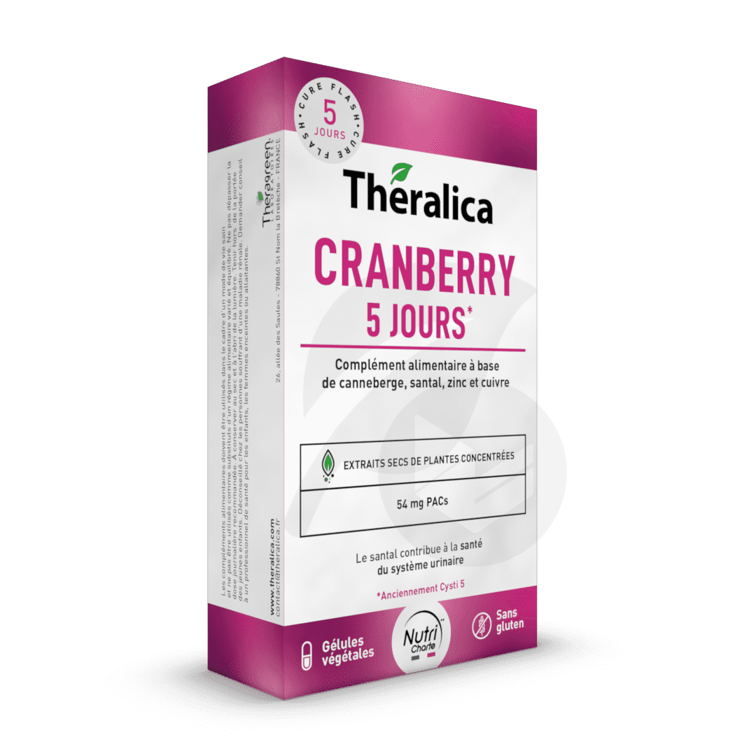 Cranberry 5j 15 gélules