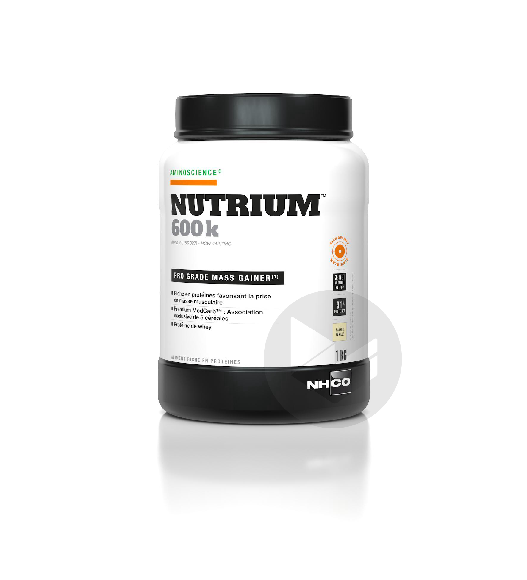 Nutrium 600k® vanille 1 kg