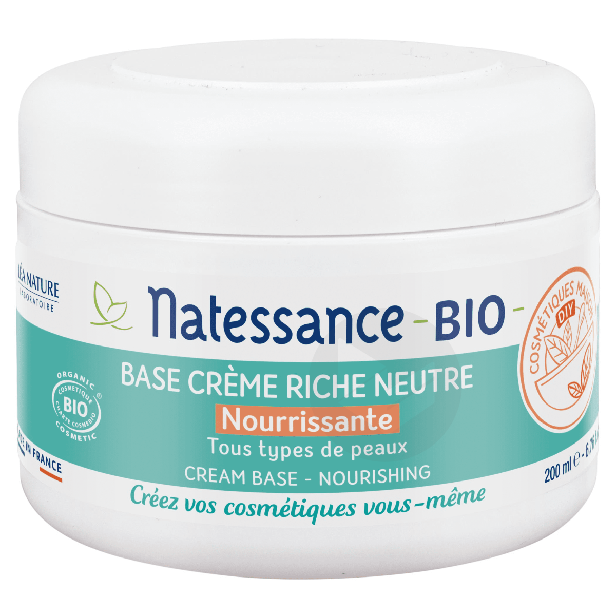 Base crème neutre riche 200ml