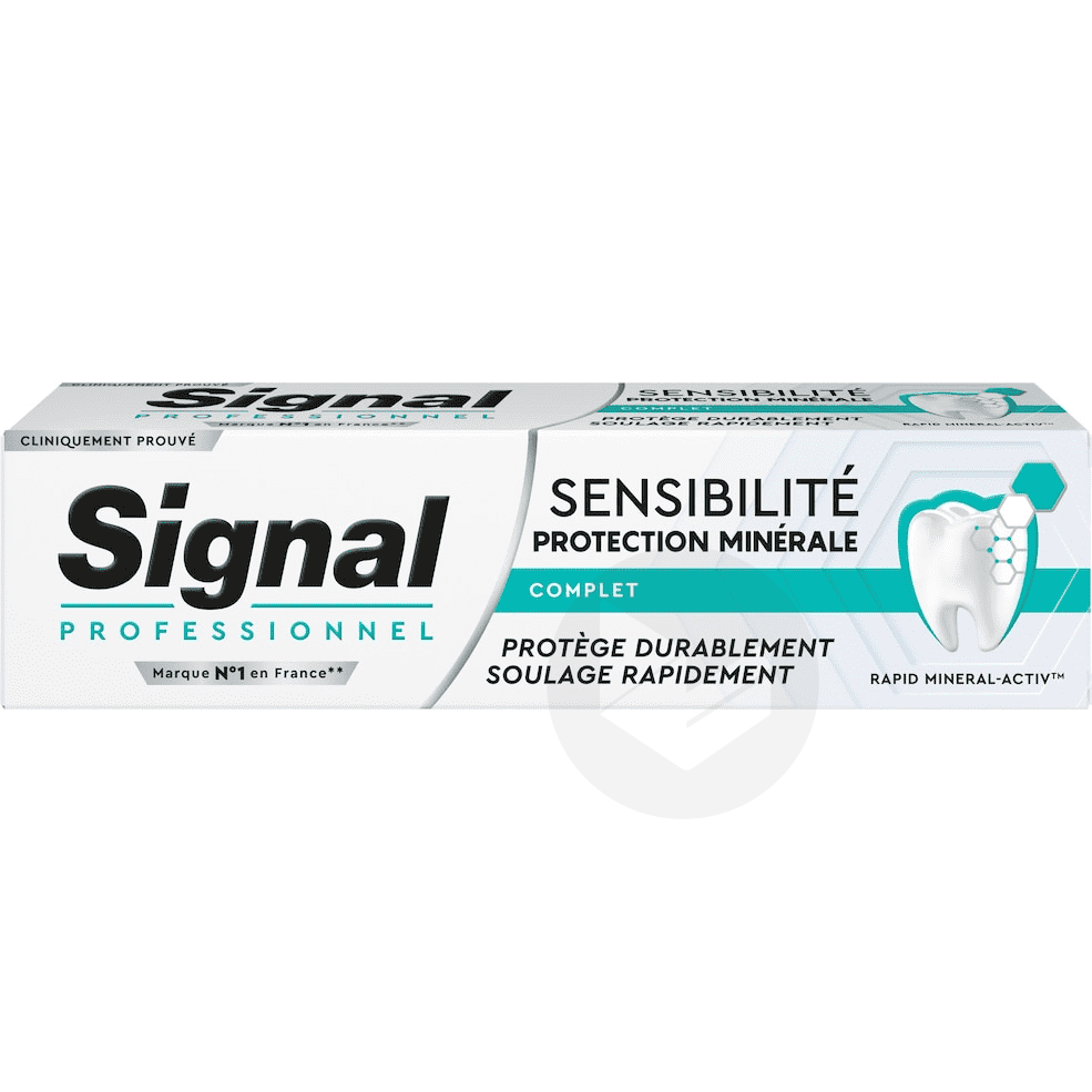 Dentifrice Sensibilité Protection Minérale Complet 75ml