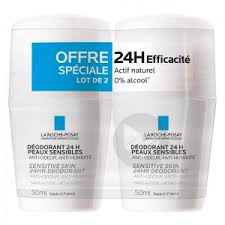 Déodorant Roll-on anti-transpirant 2x75ml
